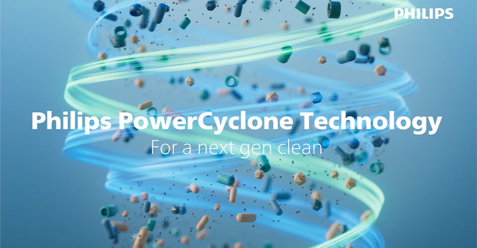 Bez&scaron;n&uacute;rov&yacute; vys&aacute;vač Philips s&eacute;rie 8000 Aqua &ndash; video PowerCyclone