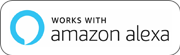 Logo Funguje s asistentom Amazon Alexa