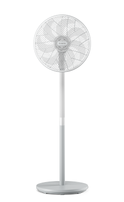 (opens in the same window) Vysoký biely stojanový ventilátor Philips série 2000, ktorý sa môže otáčať o 90 stupňov.