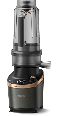 &Scaron;&aacute;lkov&yacute; mix&eacute;r Philips Flip & Juice&trade; 2 v 1 s od&scaron;ťavovačom.